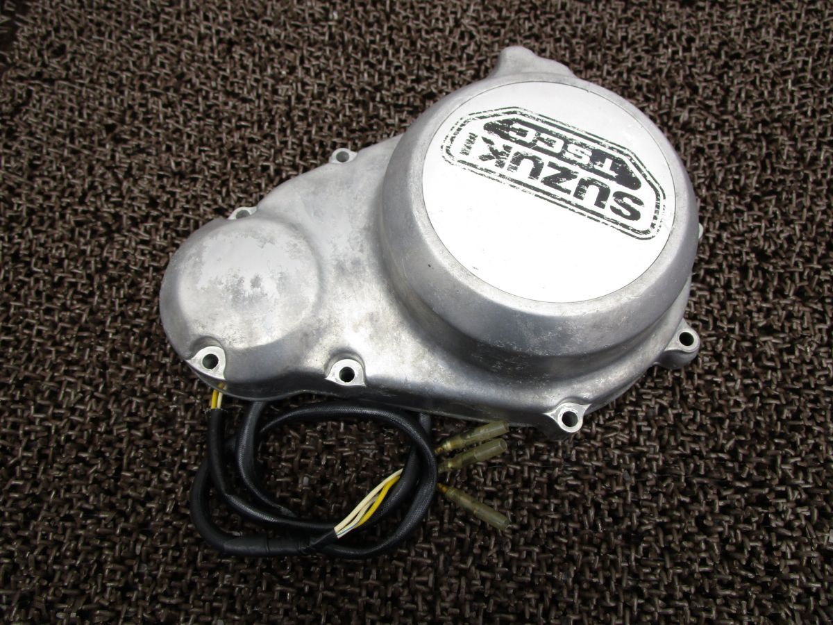 GSX750S カタナ ジェネレーターカバー フライホイール ▲A6218 ダイナモ GS75X スズキ GS75X 刀 KATANA キャブ車