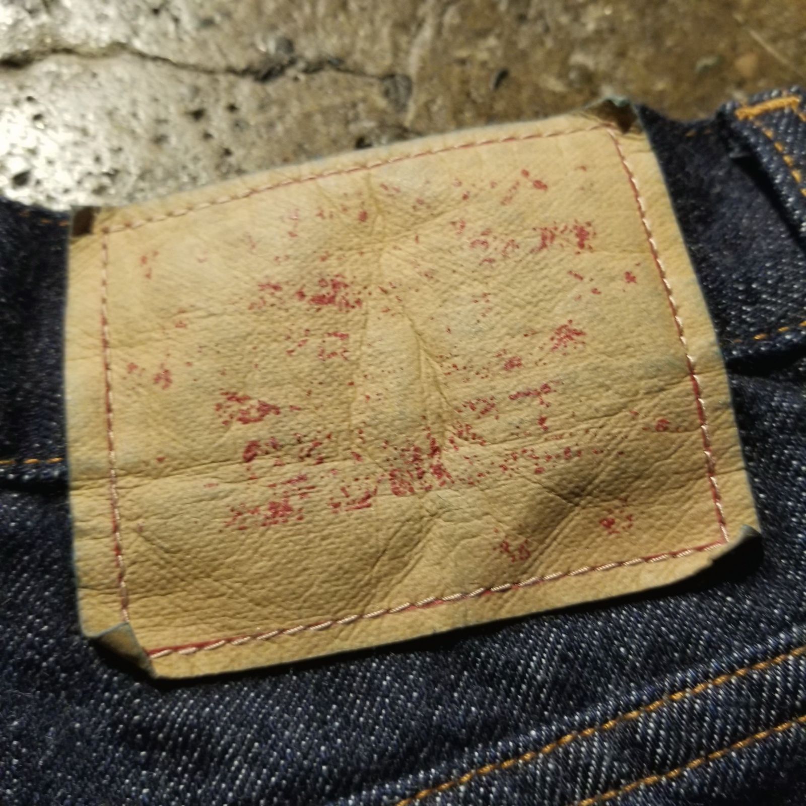 UNUSED 25aw 13oz wide denim pants 2 INDIGO アンユーズド 13オンス 