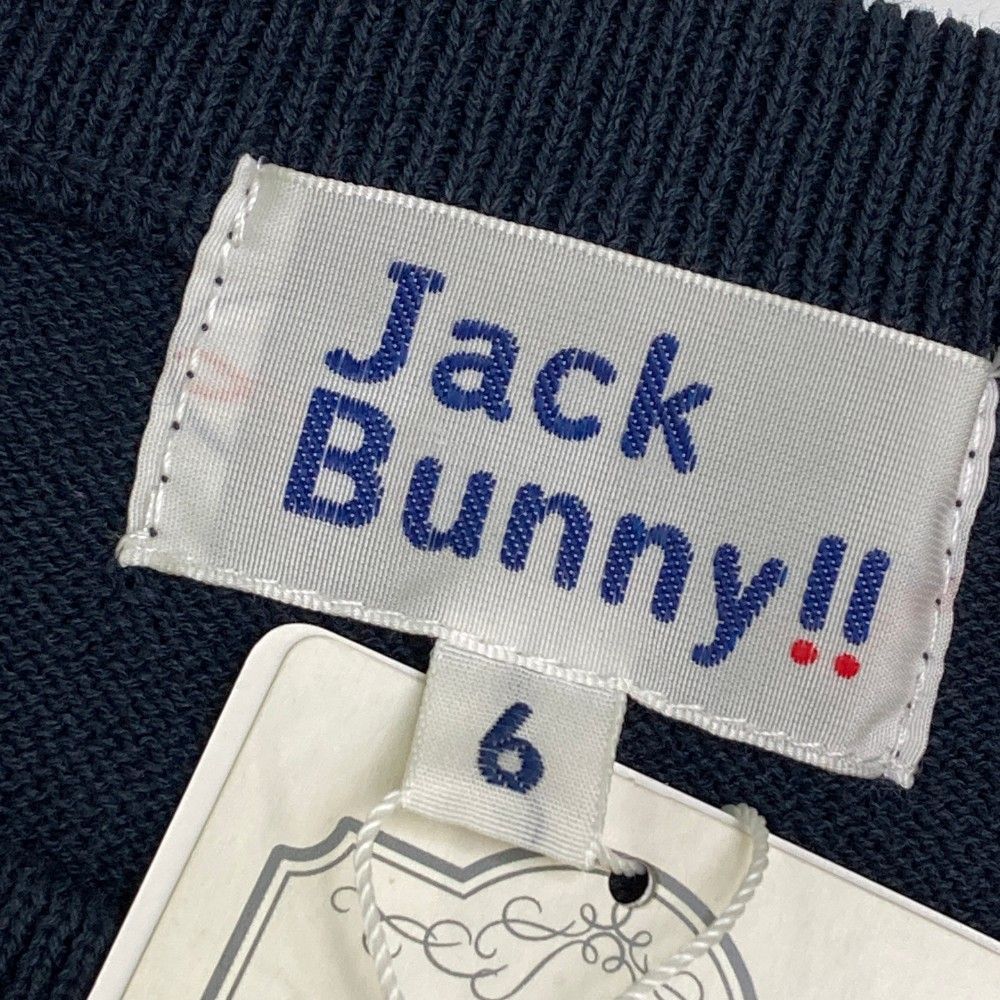 サイズ：6 JACK BUNNY ジャックバニー 長袖ニットセーター ネイビー系