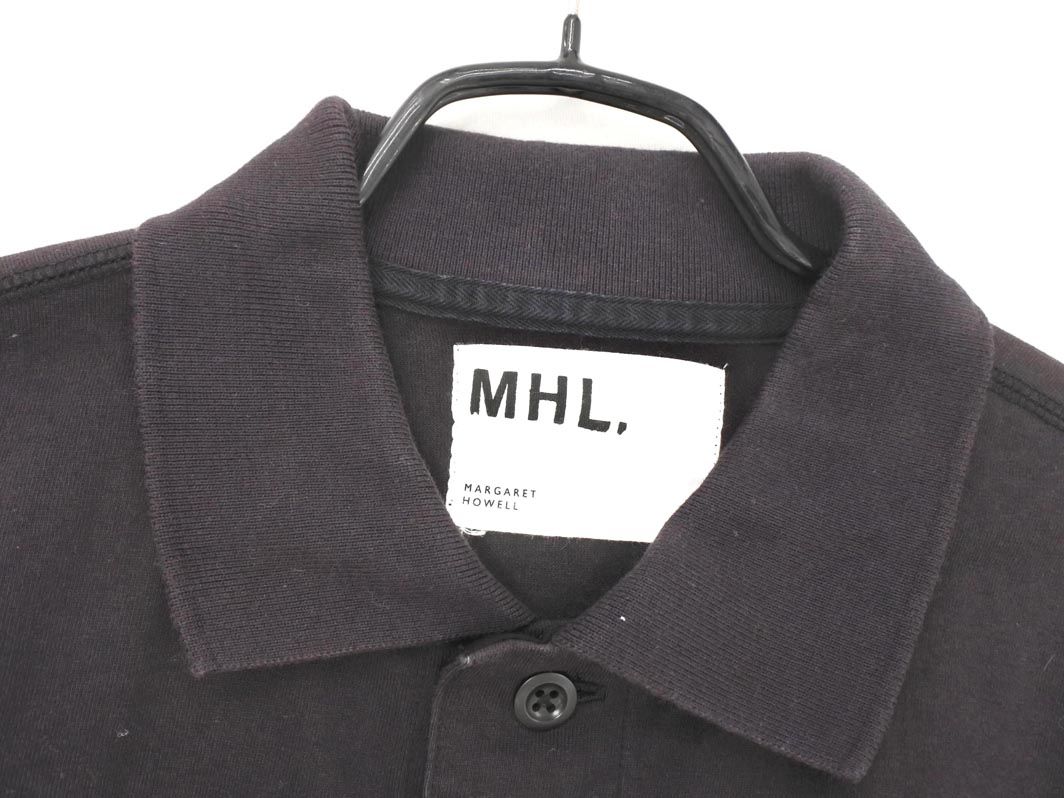 MARGARET HOWELL 半袖シャツ 黒 サイズI MARGARET HOWELL マーガレットハウエル MHL, 半袖 シャツ sizeM
