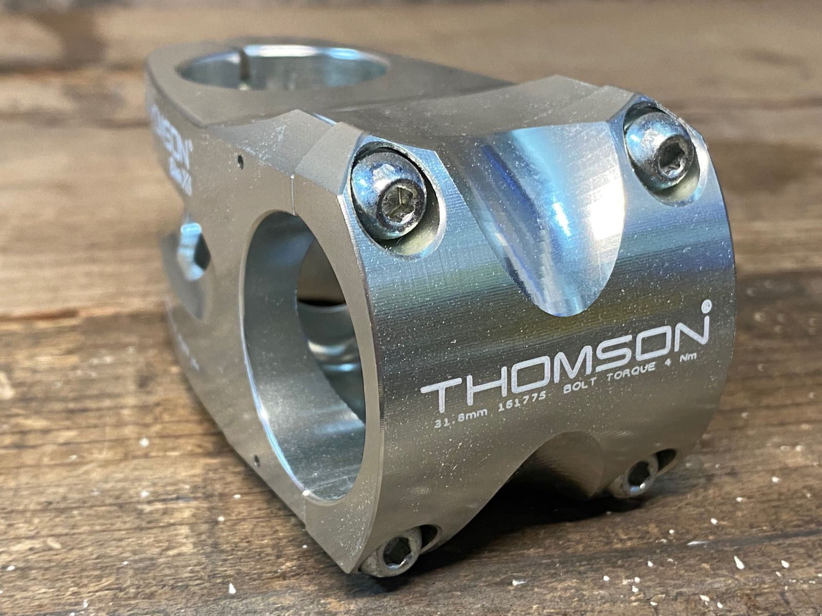 THOMSON elite x4 ステム 80mm シルバー THOMSON ELITE X4 STEM Silver
