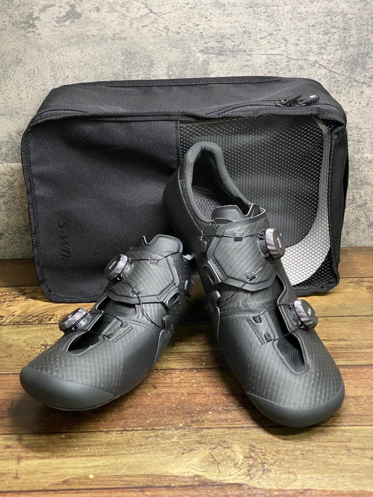 JM406 スペシャライズド SPECIALIZED エスワークス S-WORKS ARES 2 RD ビンディングシューズ 黒 EU44 SPD-SL