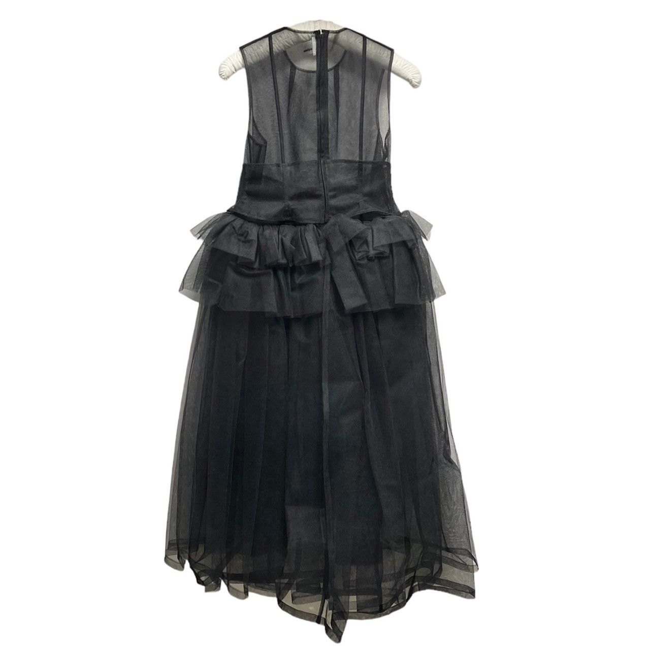 22aw ノワール ケイニノミヤ ギャルソン 2way ジップ ワンピース S noir kei ninomiya - 24aw ノワール ケイニノミヤ ギャルソン