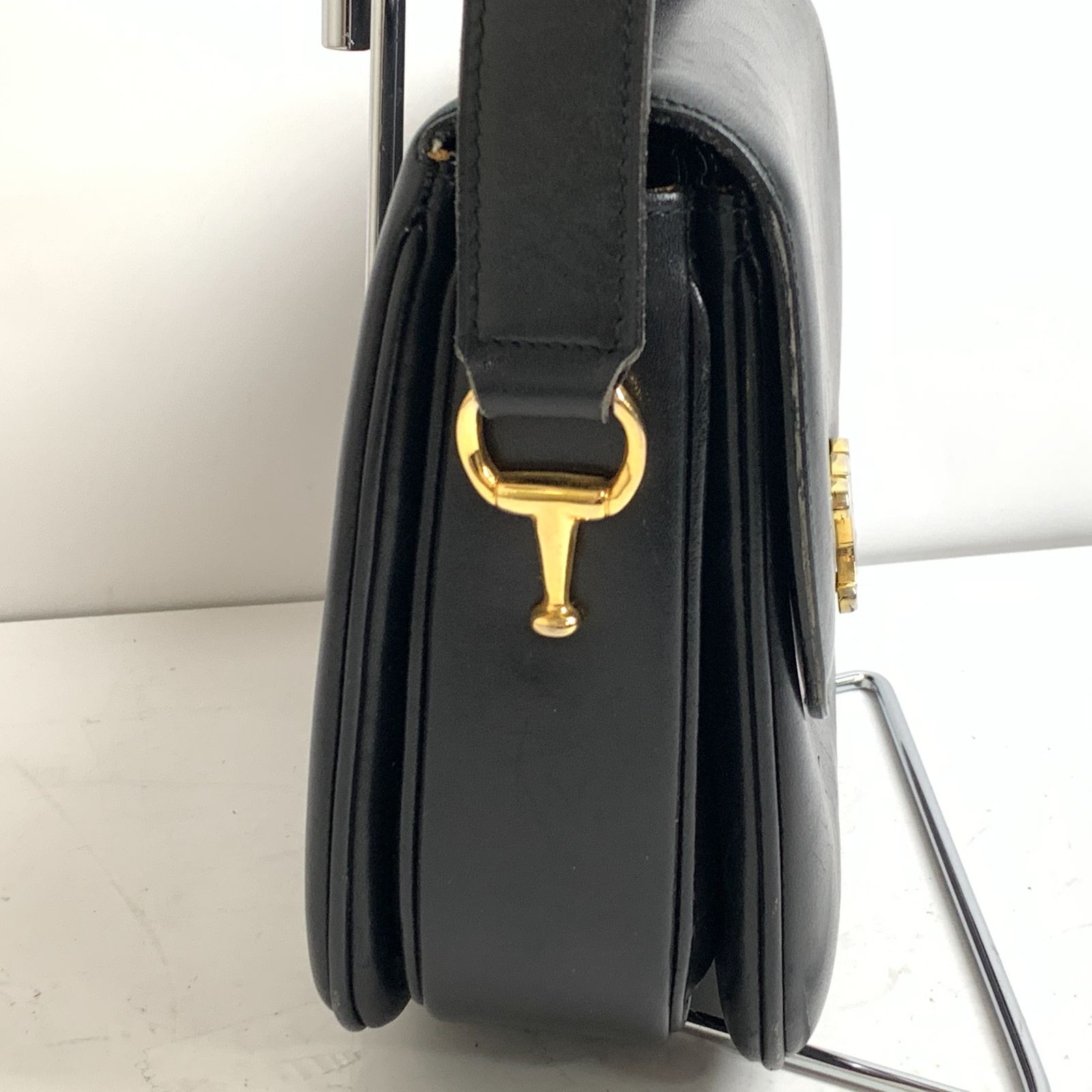f001 C4 レア CELINE セリーヌ トリオンフ レザー ショルダー