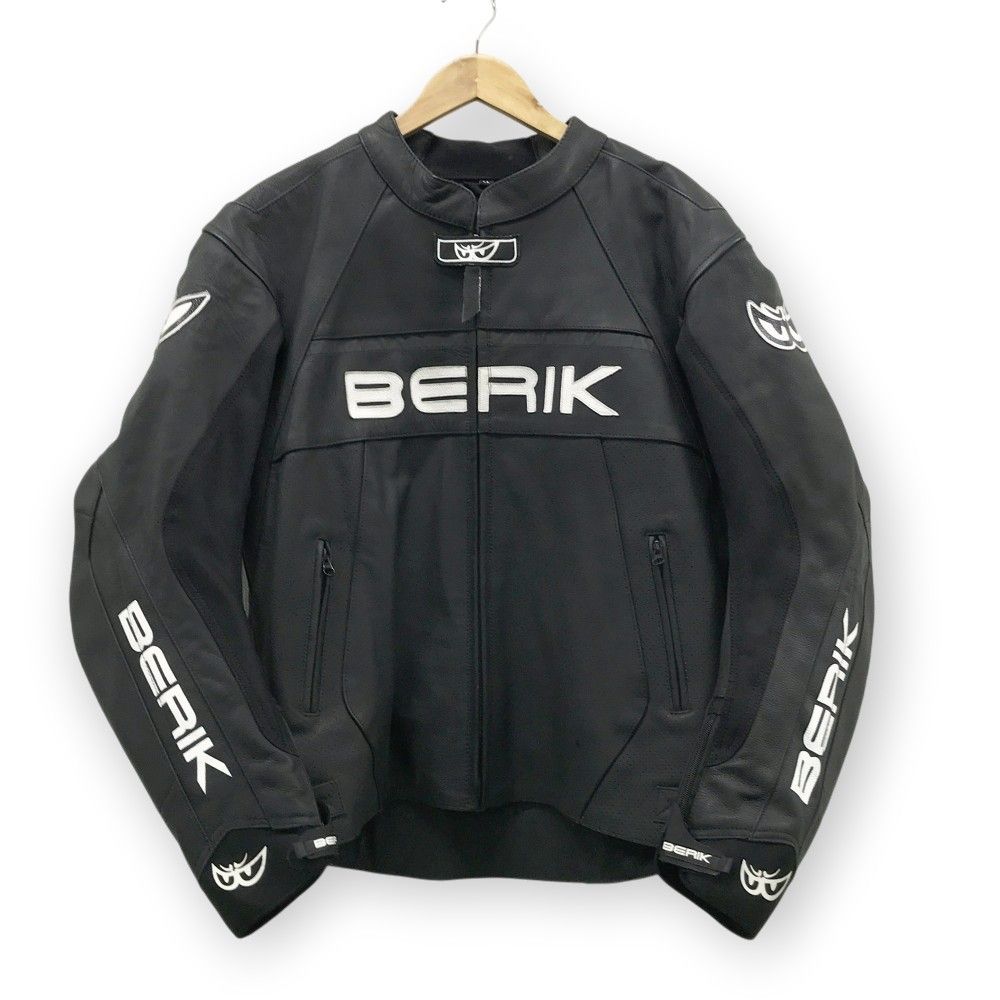 BERIK ベリック レザージャケット ブラック系 LL [240101492168