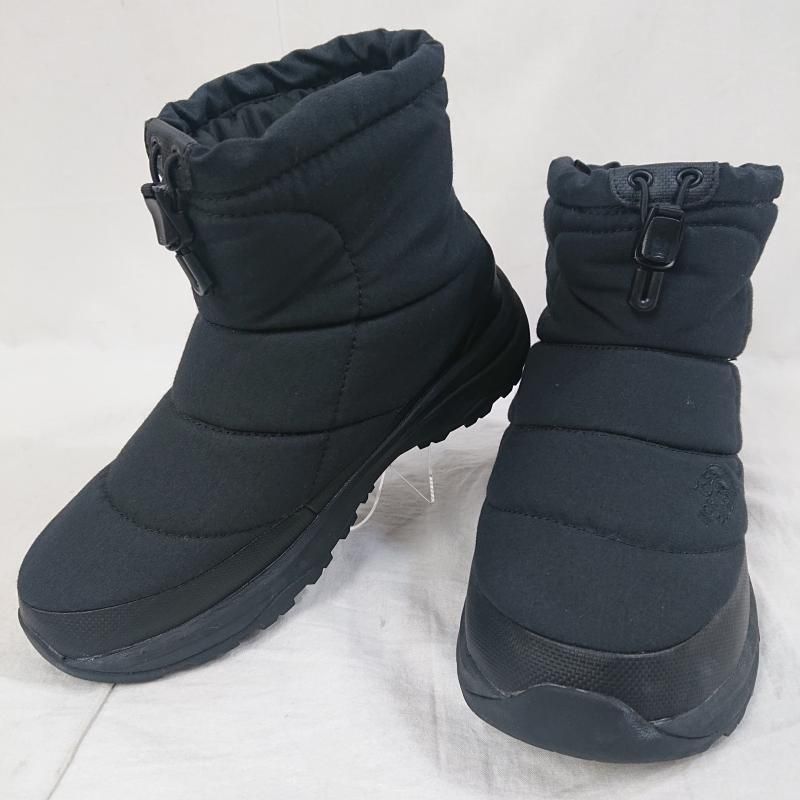 THE NORTH FACE ブラックショートブーツ THE NORTH FACE ザノースフェイス スノーブーツ ブーツ ショート