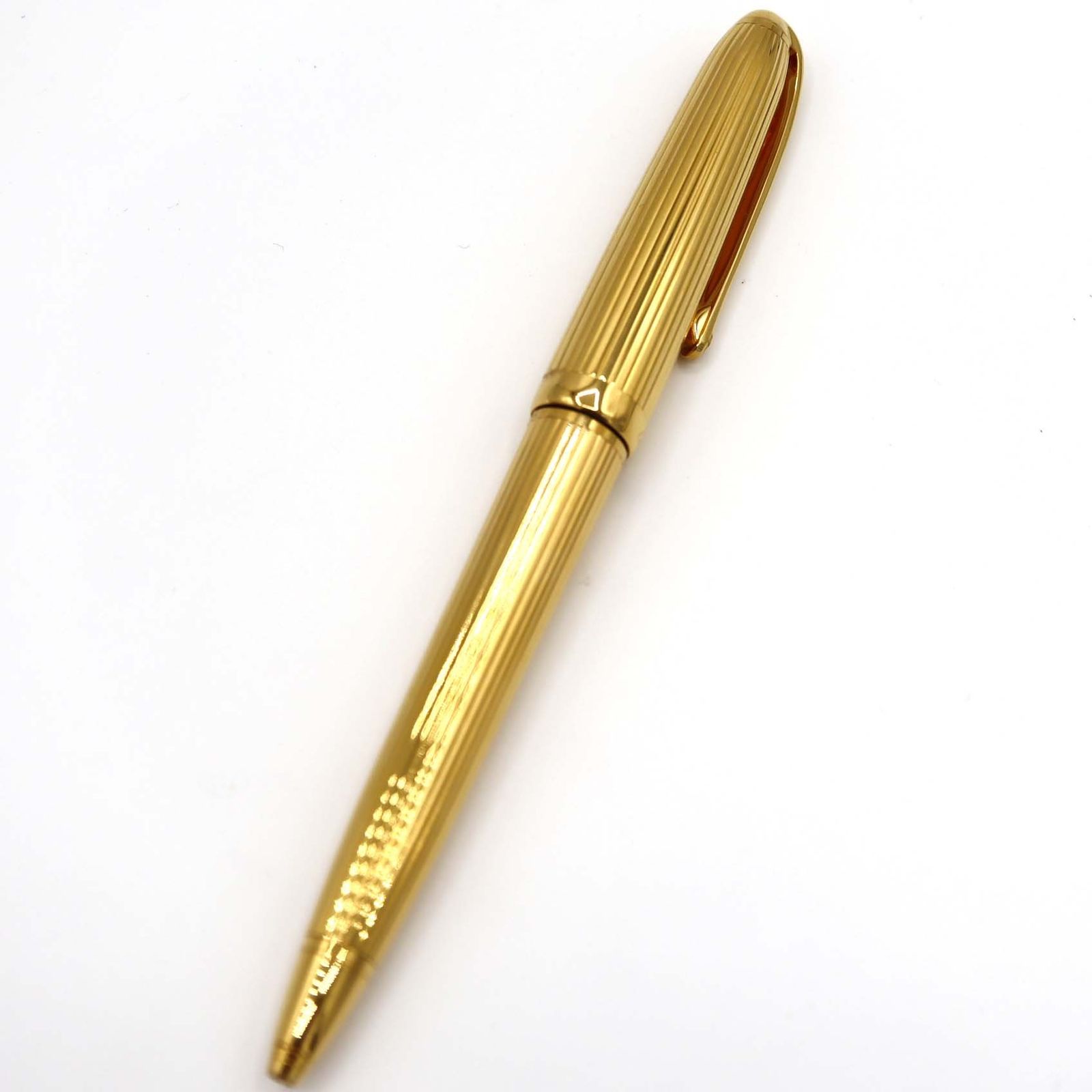 Cartier カルティエ ボールペン ツイスト式 ゴールドカラー 文房具 