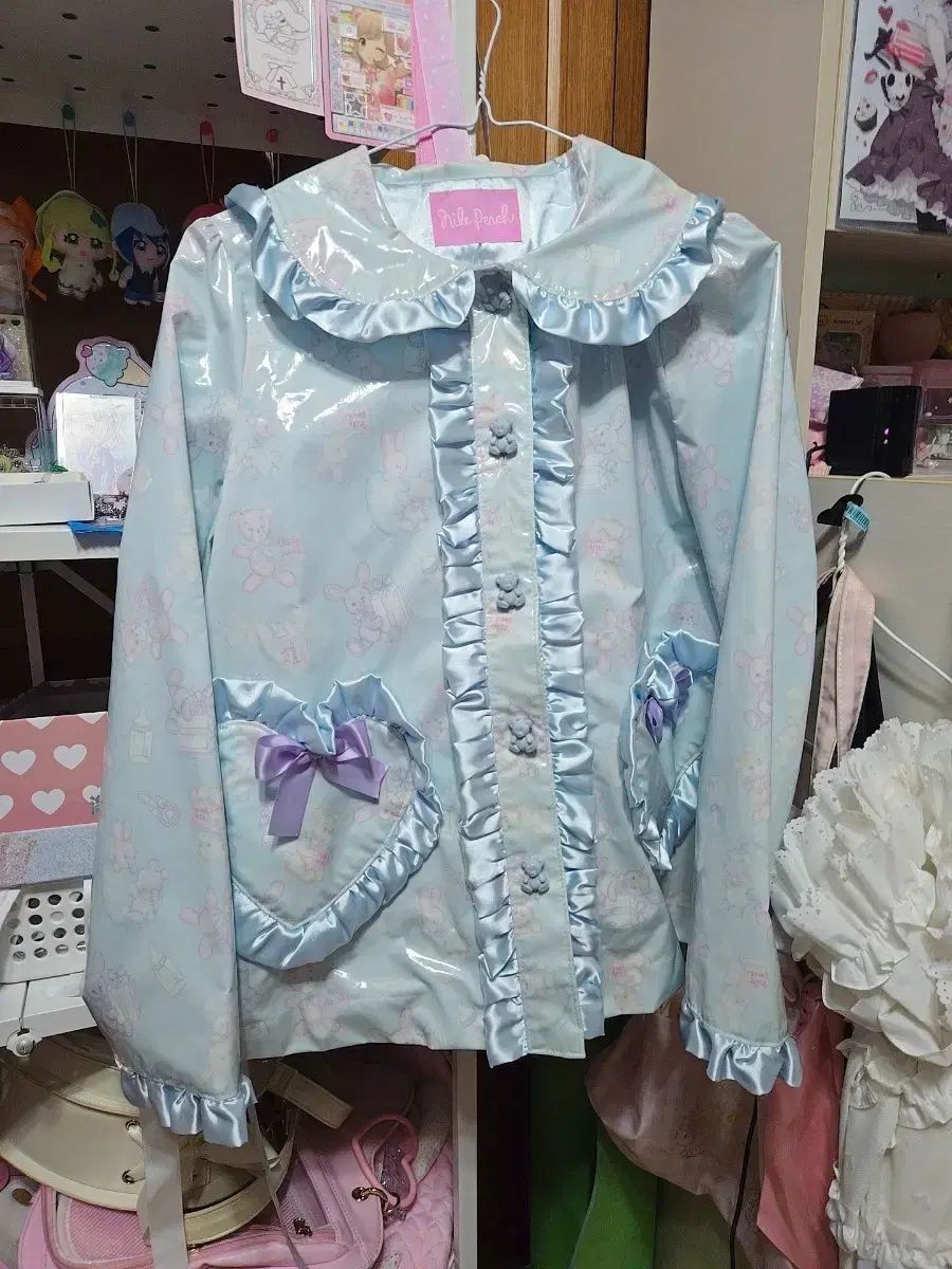 b.54 ぬい服 12cm ちびぐるみ 着ぐるみ おすわり お座り白黒 狼セット