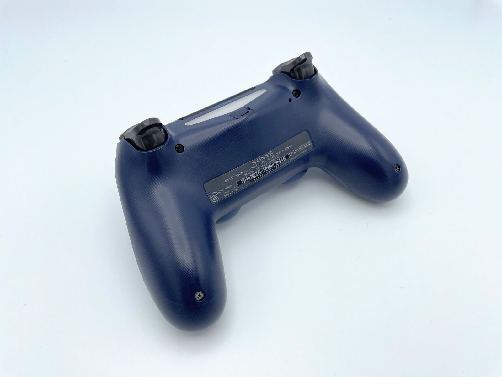 メルカリshops Ps4純正ワイヤレスコントローラー Dualshock 4ミッドナイト ブルー