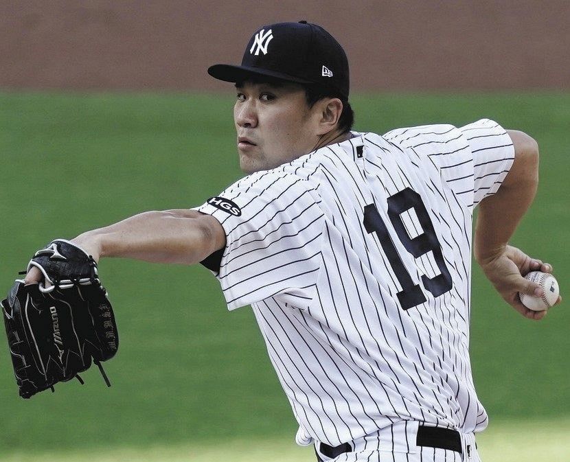 Majestic - NYヤンキースMLB 田中将大19 ☆Majestic マジェスティック MLB ニューヨークヤンキース #19