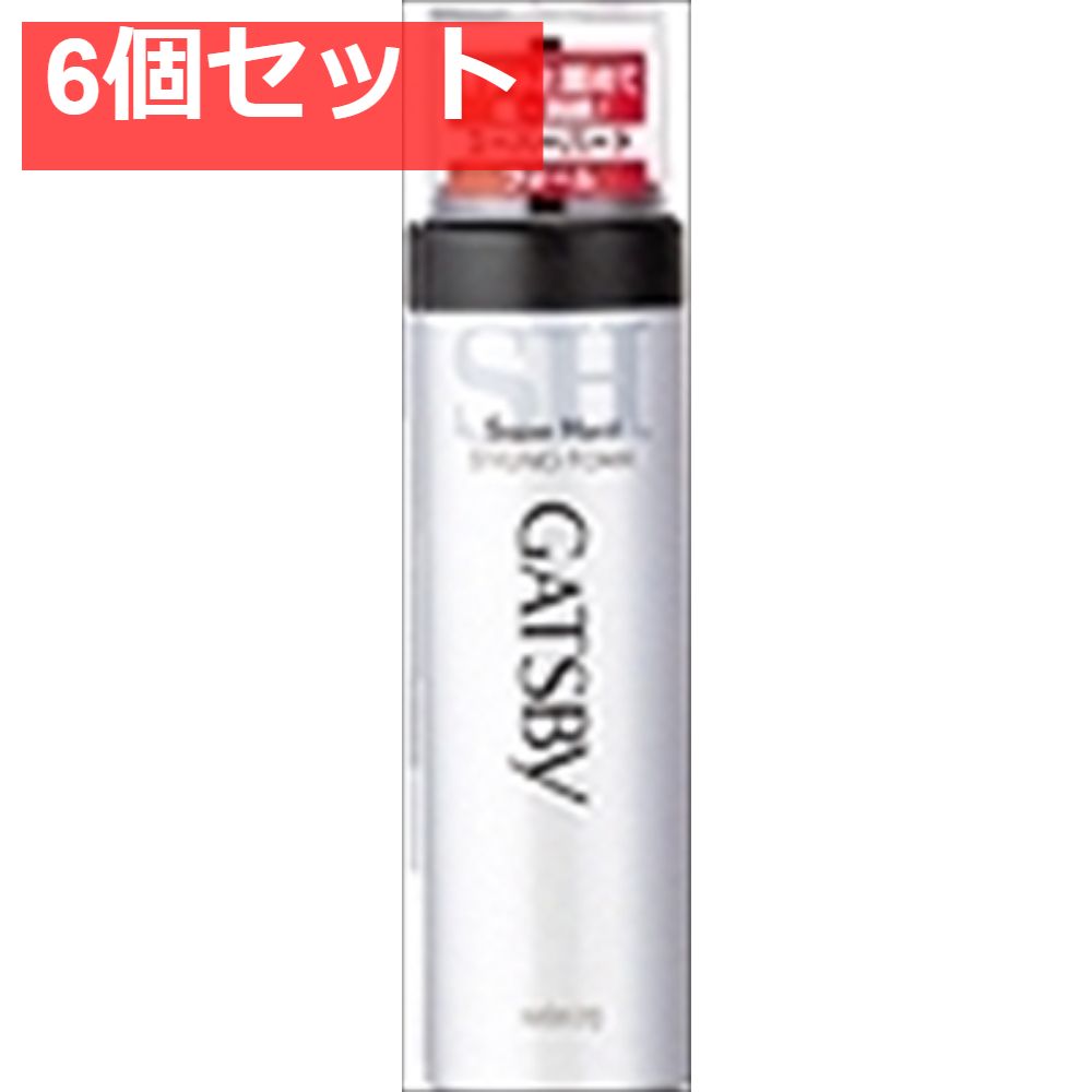 ギャツビー スタイリングフォーム スーパーハード 6個セット まとめ売り