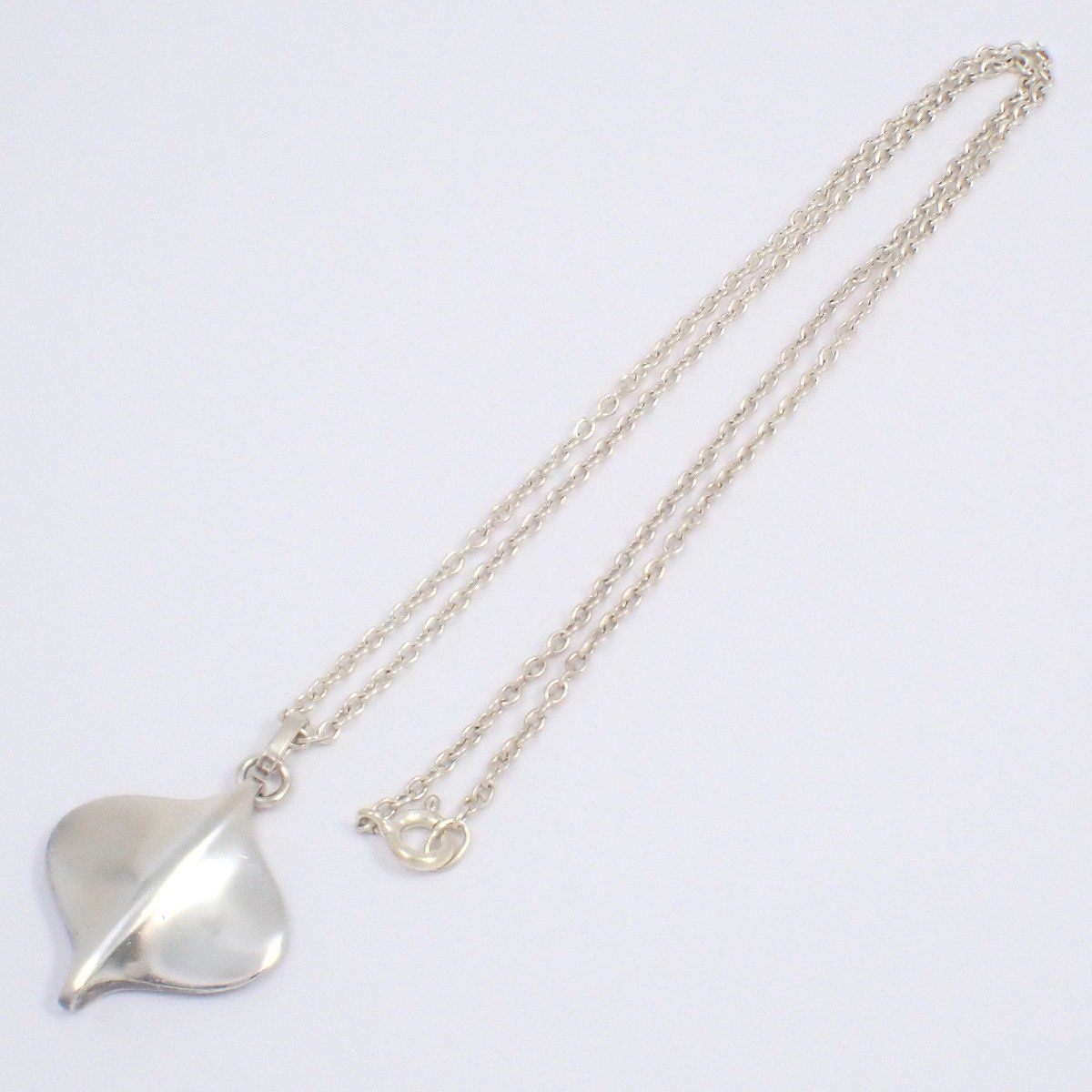 GEORG JENSEN ジョージジェンセン リーフモチーフ ネックレス