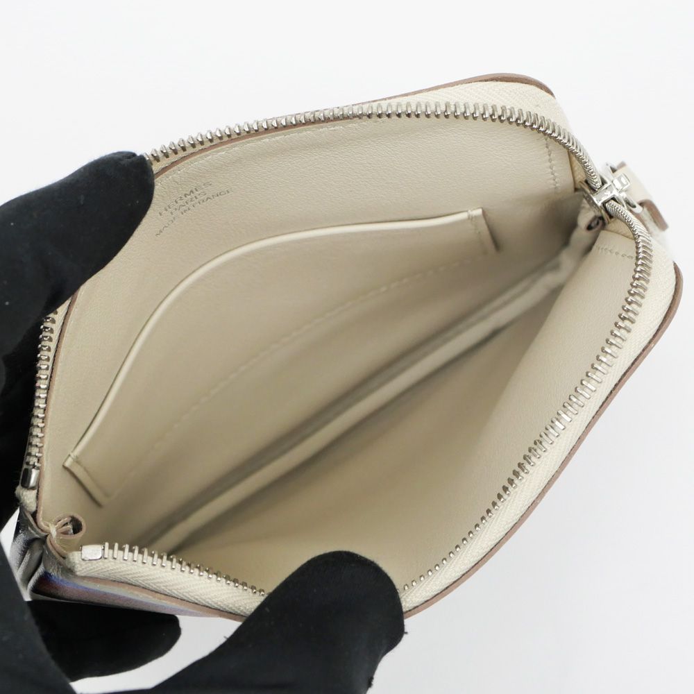 エルメス カレ・ポーチお財布 名東】エルメス カレ ポケットポーチ ベトン スイフト Y刻印 馬