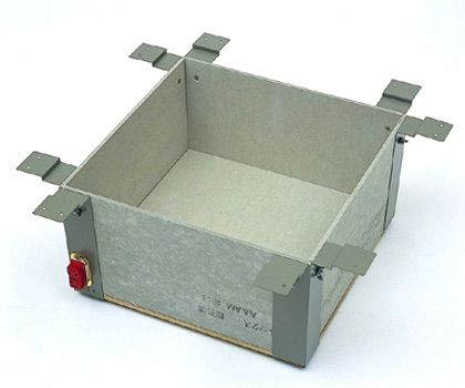 サンアイ製(旧野々田式）の炉壇受け(浅型) 品番:L808 茶道具 炉壇 ユニット式 炉壇受け 浅型 サンアイ 旧野々田式 炉