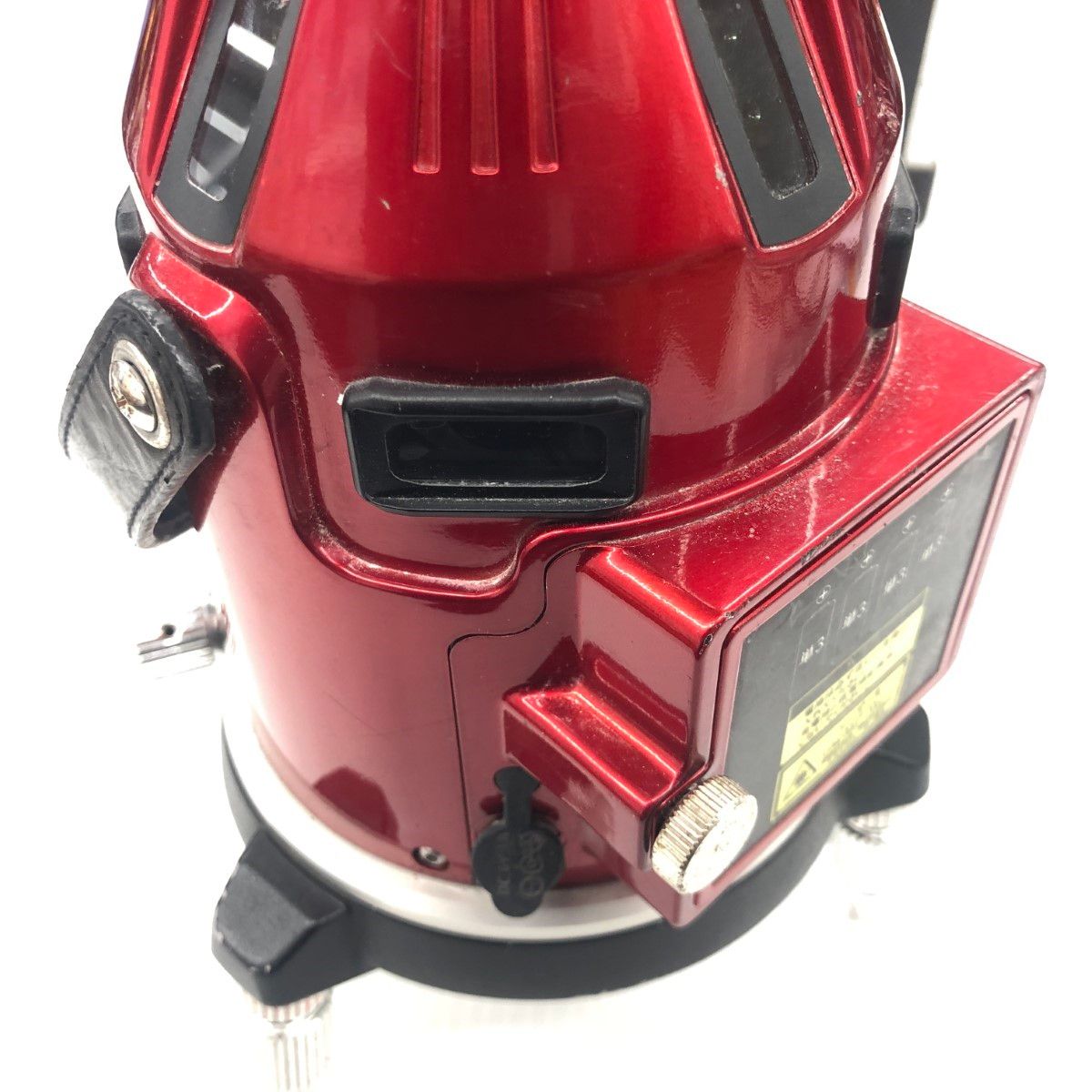 ДД【中古】KDS レーザー墨出し器 程度B 受光機・ケース付 TAJIMAエレベータ三脚・ACアダプター付き DSL-92 レッド やや傷や汚れあり ДД【中古】KDS レーザー墨出し器 程度B 受光機・ケース付 TAJIMA