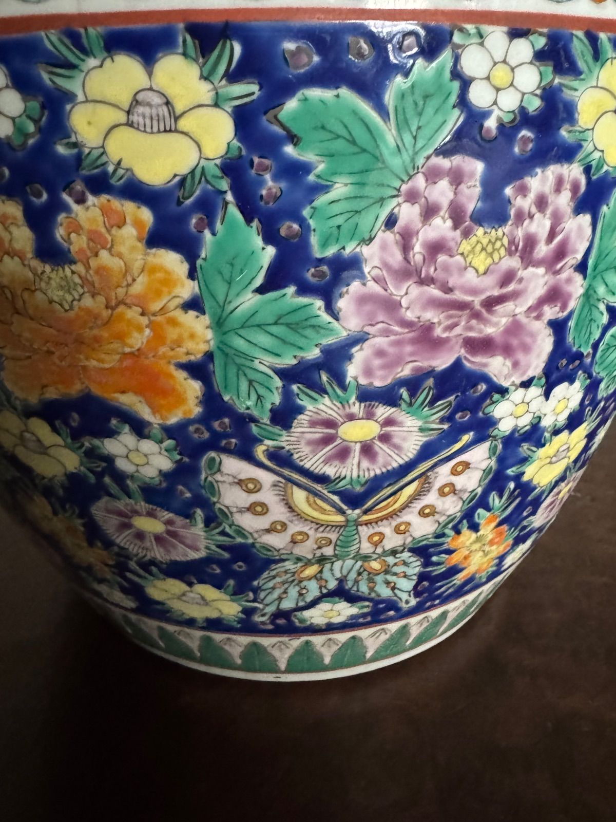 花蝶文 プランター|鉢カバー