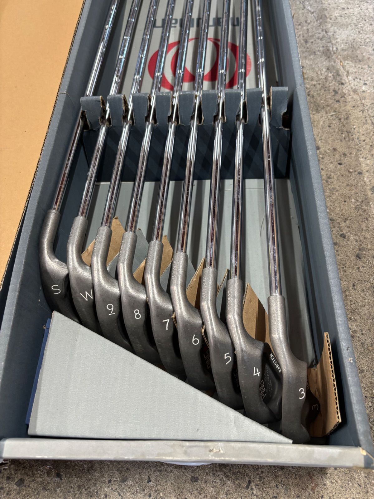PING ZING アイアン 9本セット [3～SW] クラシックピン PING ピン ZING ジング アイアンセット 3番〜9番、W.S 9本セット