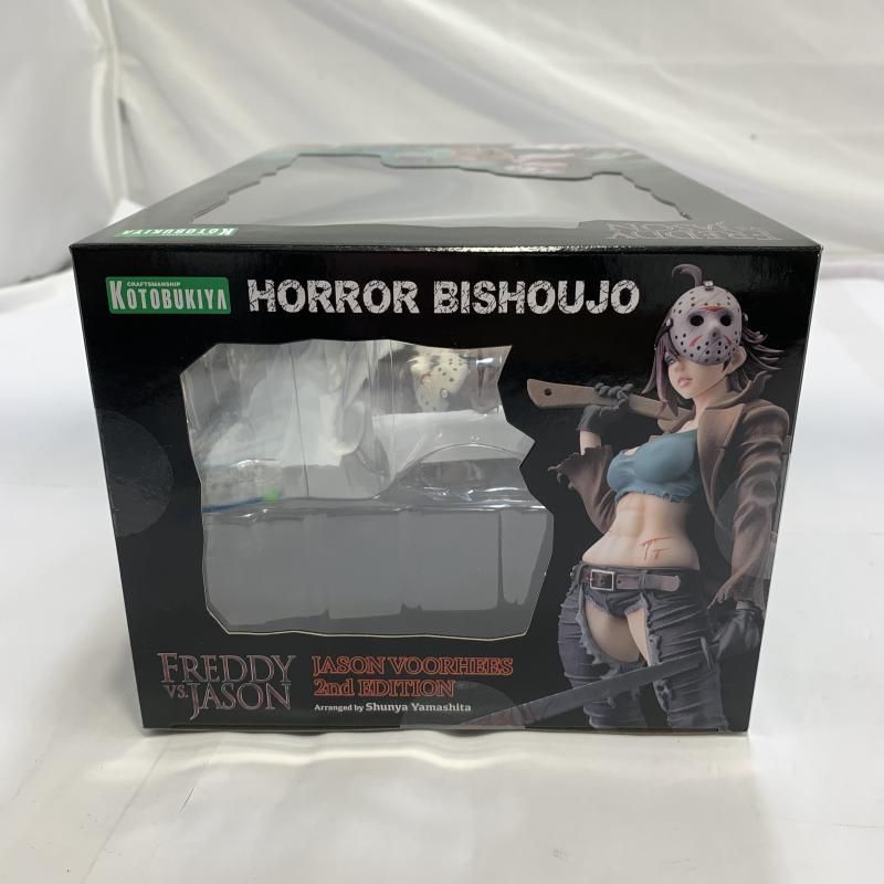 【中古】未開封)コトブキヤ HORROR美少女 ジェイソン・ボーヒーズ セカンドエディション 1/7 /フレディVSジェイソン[6][249008271212] 予約特別価格】【再販】コトブキヤ HORROR美少女 1/7 ジェイソン