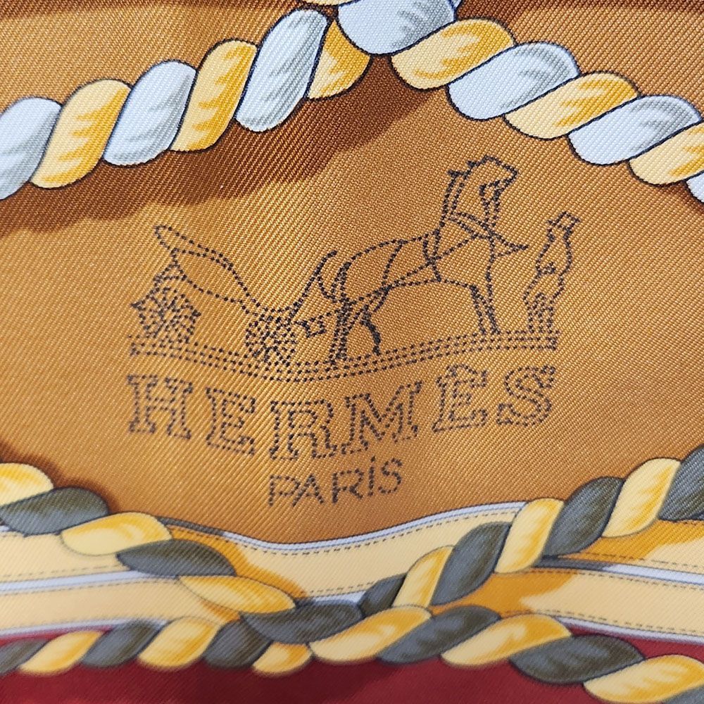 エルメス HERMES スカーフ スカーフ カレ90 GRANDE TENUE 馬の礼装