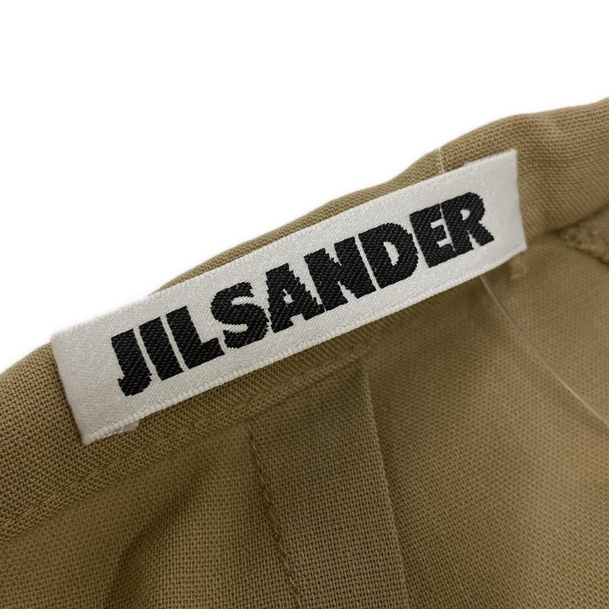 ジルサンダー　パンツスーツ　サイズ表記なし　S ベージュ　キャメル JILSANDER(ジルサンダー) パンツ サイズ38 S レディース