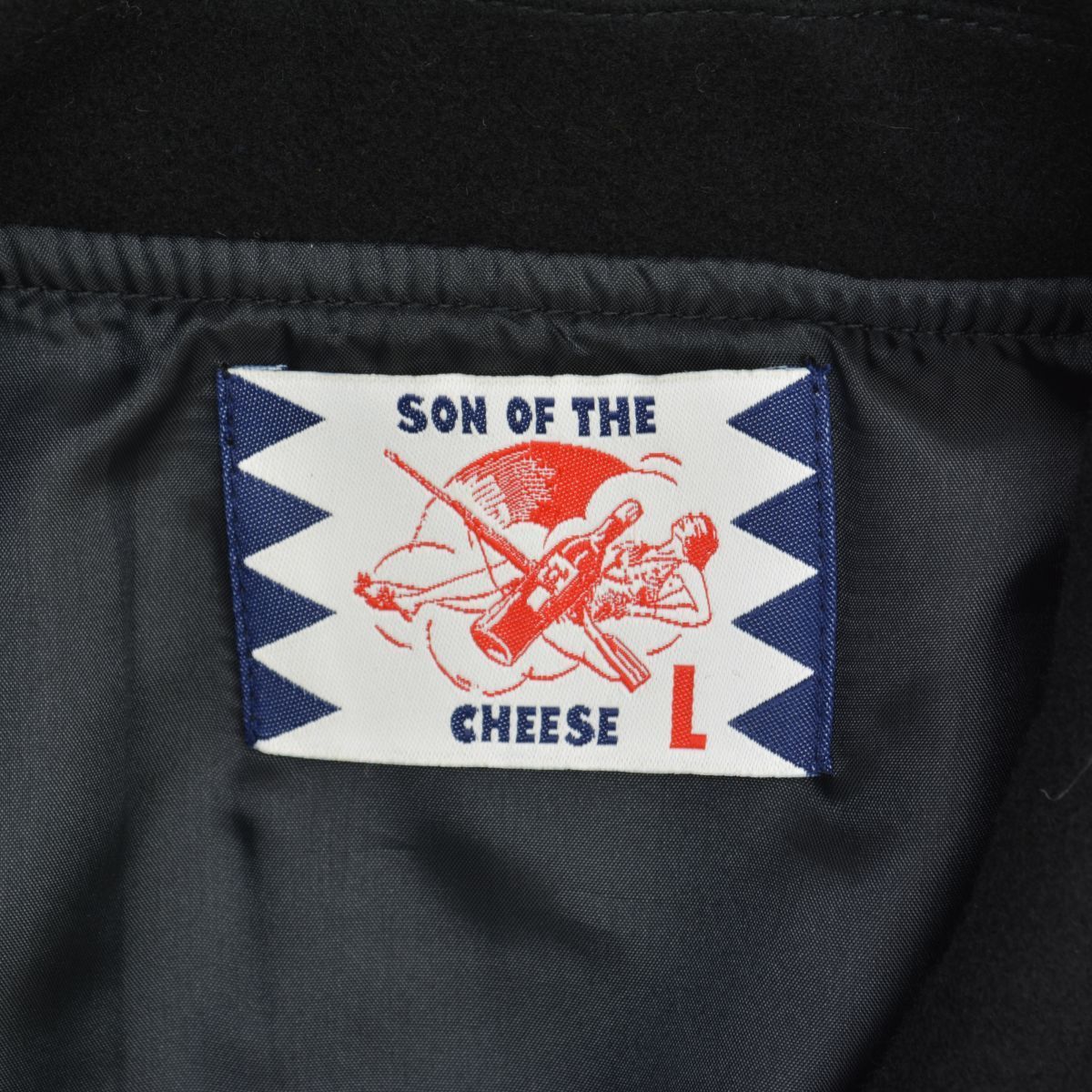 CROSS ファッション SON OF THE CHEESE cross stitch jkt ジャケット