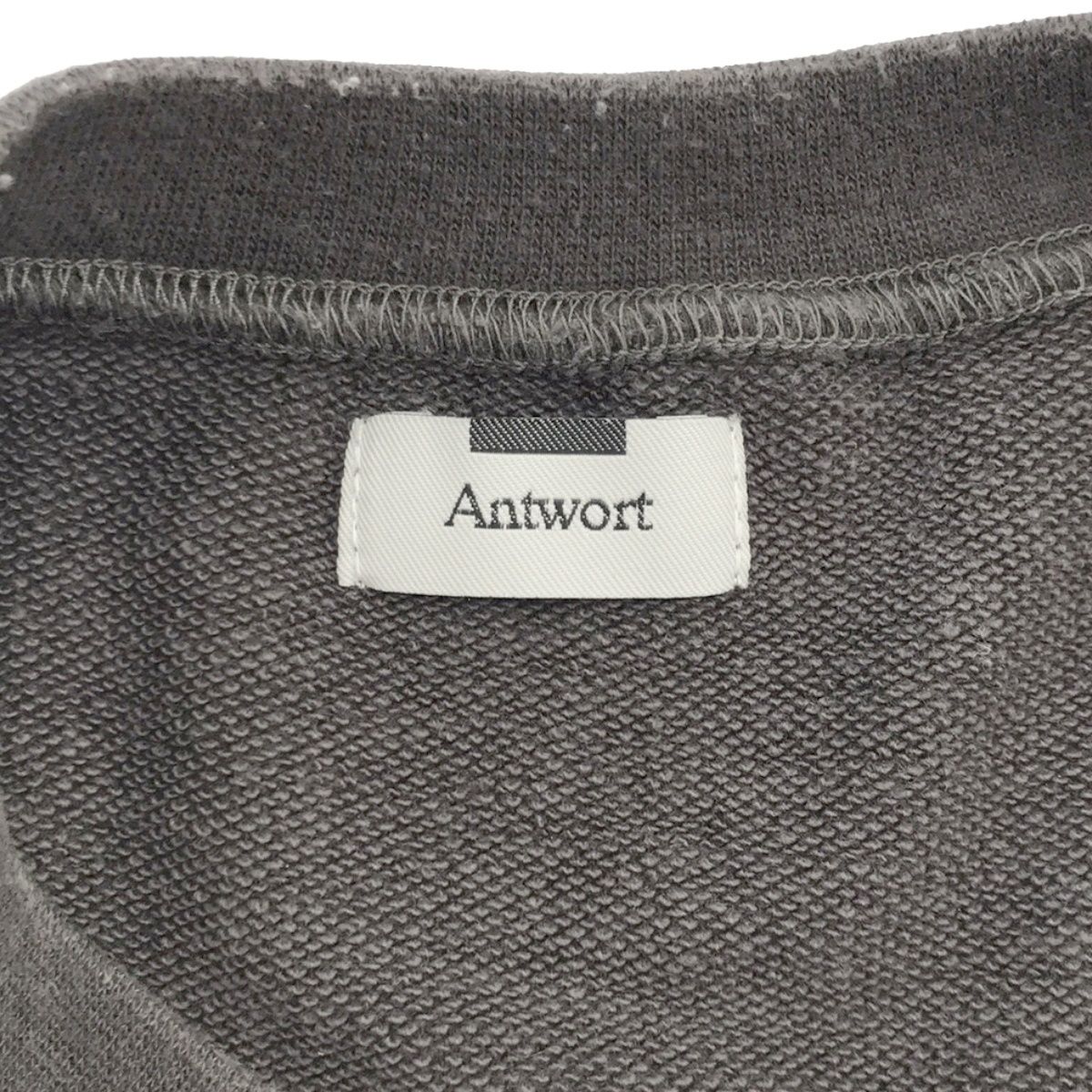 Antwort アントワート SIGNATURE SWEATSHIRT スウェットトレーナー 