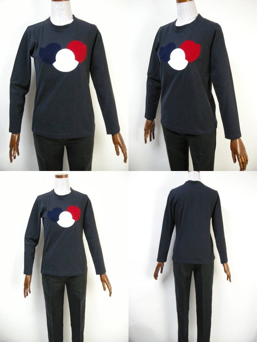 キッズ12A (大人女性XXS-XS)□新品□モンクレール ロゴワッペン  