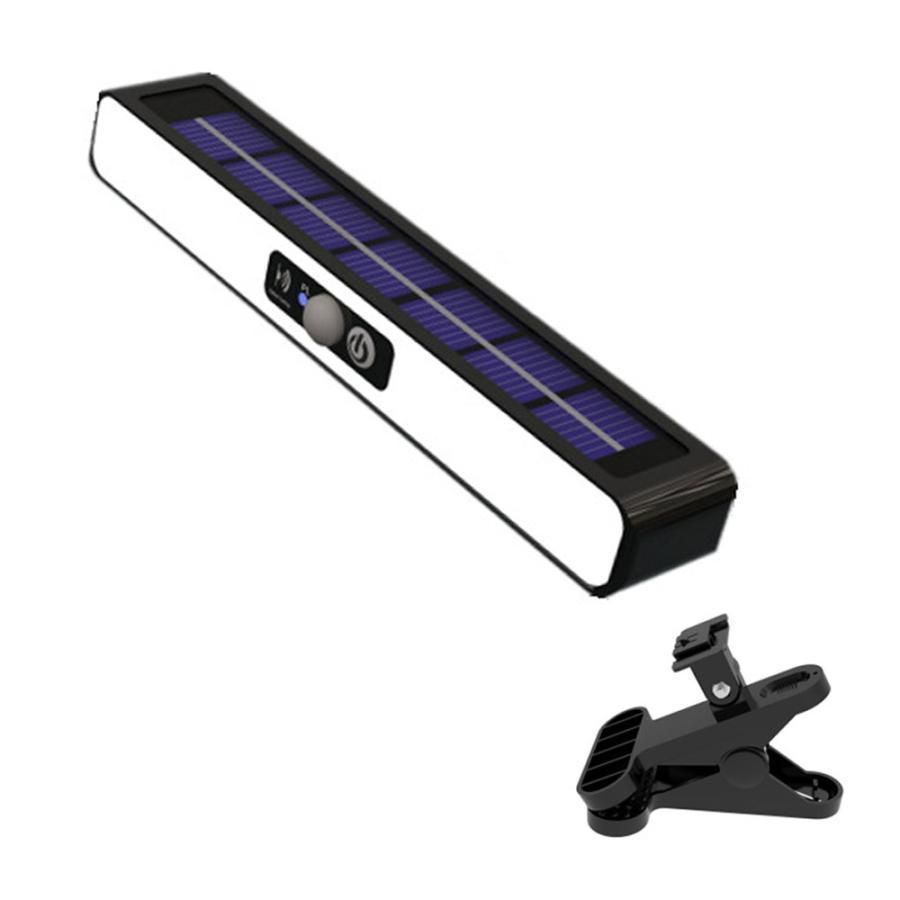 ソーラー ライト センサーライト 屋外 led クリップ 防水 人感 充電式 防犯 強盗 空き巣 ガーデン 玄関 廊下 自動点灯 消灯 照明 明暗 明る