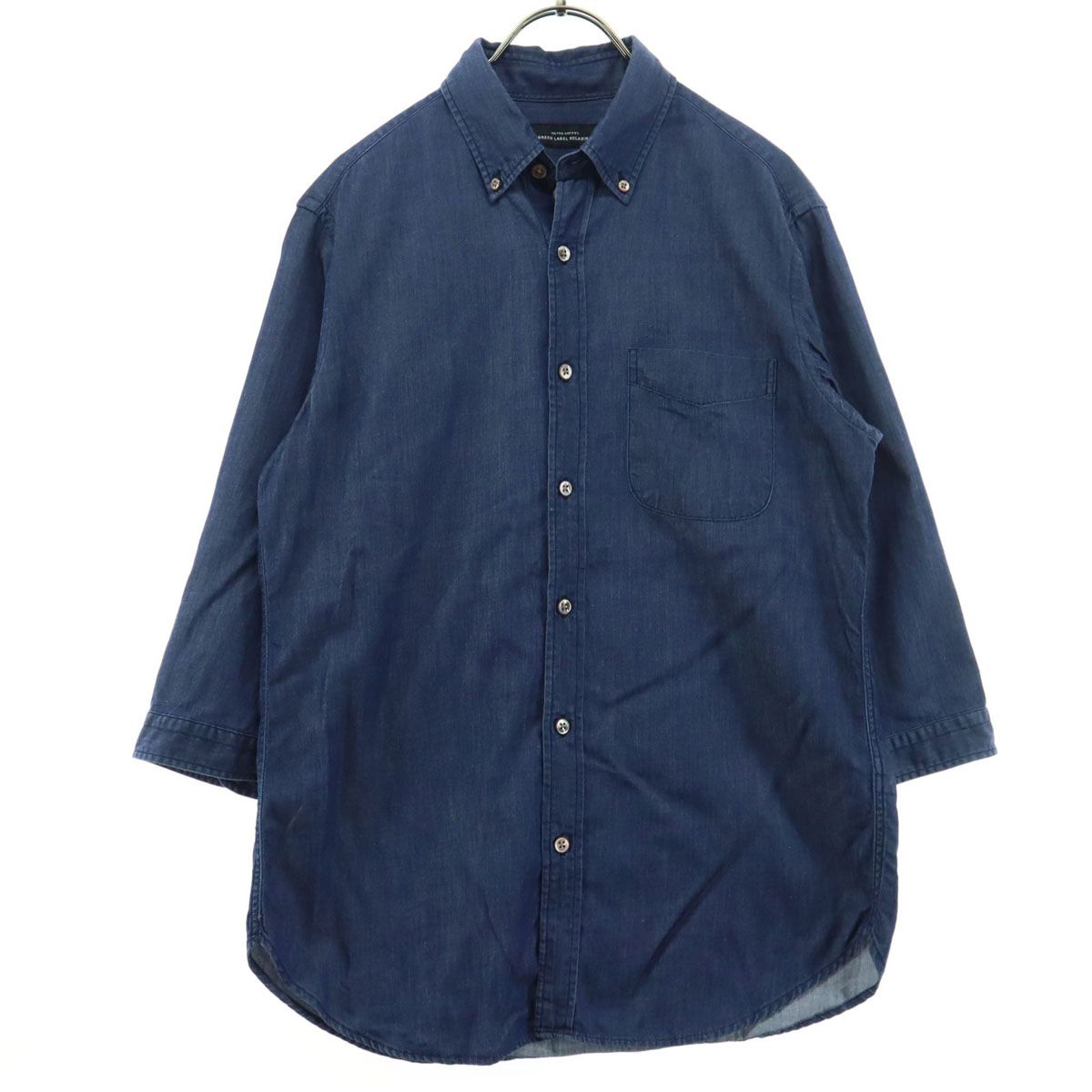 green label relaxing グリーンレーベルリラクシング 長袖 ボタン 