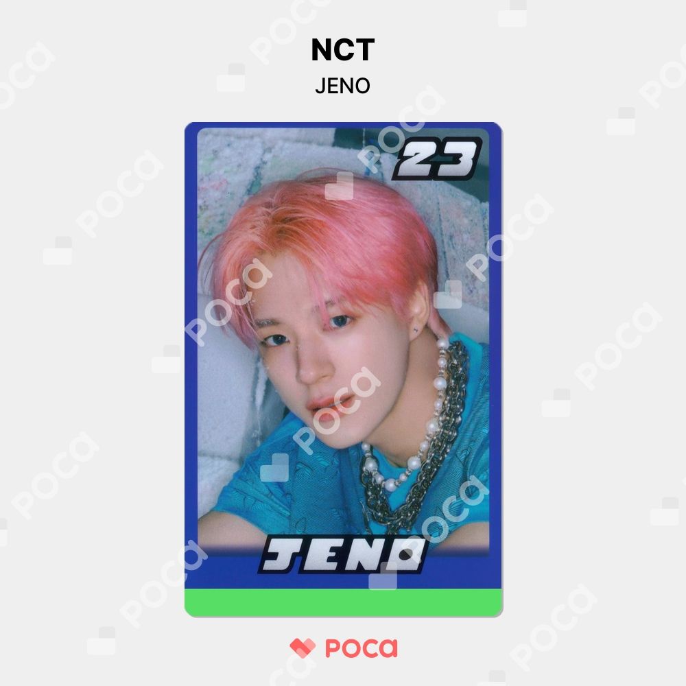 NCT ジェノ トレカ GLITCH ARCADE CENTER POP-UP STORE RANDOM