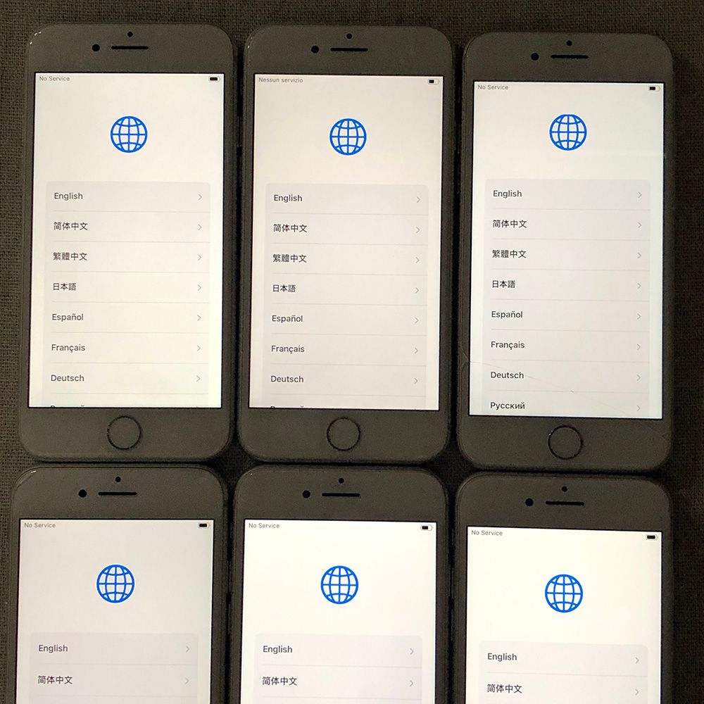 ◇ジャンク品◇【6点セット・SIMロック解除済】Apple iPhone 8
