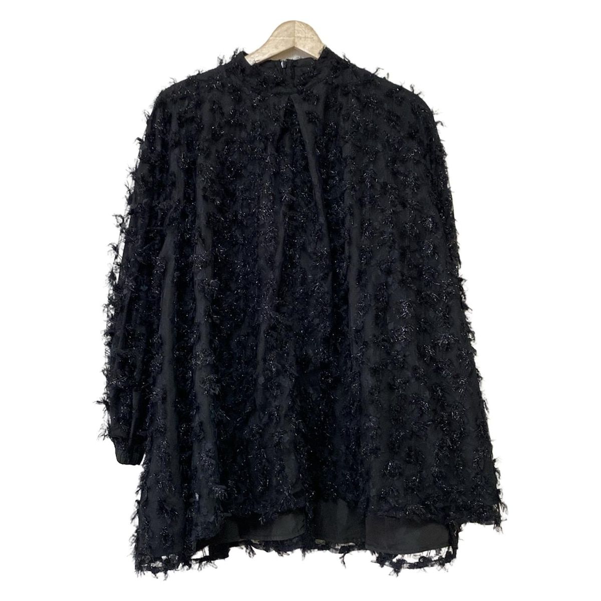 ブルックスブラザーズ346 ウール アンゴラコート ブラック 極美品 XL相当