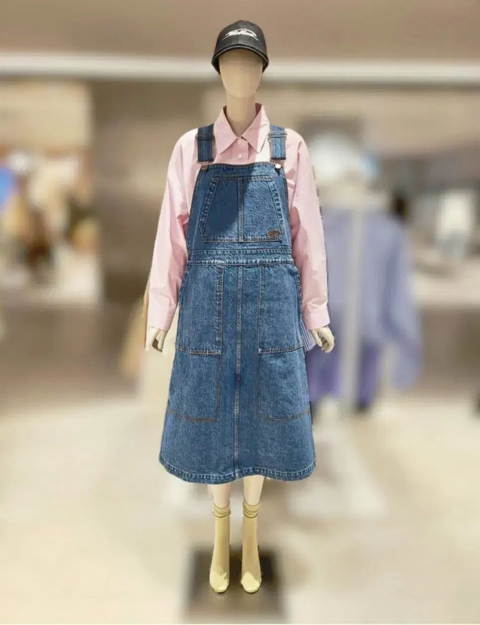 F STUDIO TOMBOY スタジオトムボーイ デニム オーバーオール ワンピース