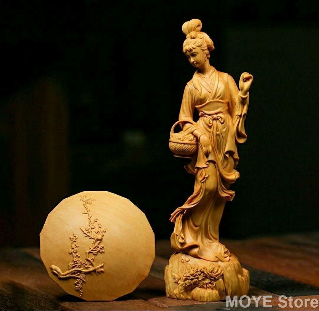 黄楊木彫り 工芸品