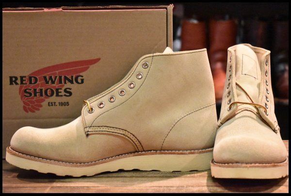 【9.5D 未使用 12年】レッドウィング 8167 スエード アイリッシュセッター ホーソーンアビレーン 編み上げ ブーツ redwing HOPESMORE【EL769】