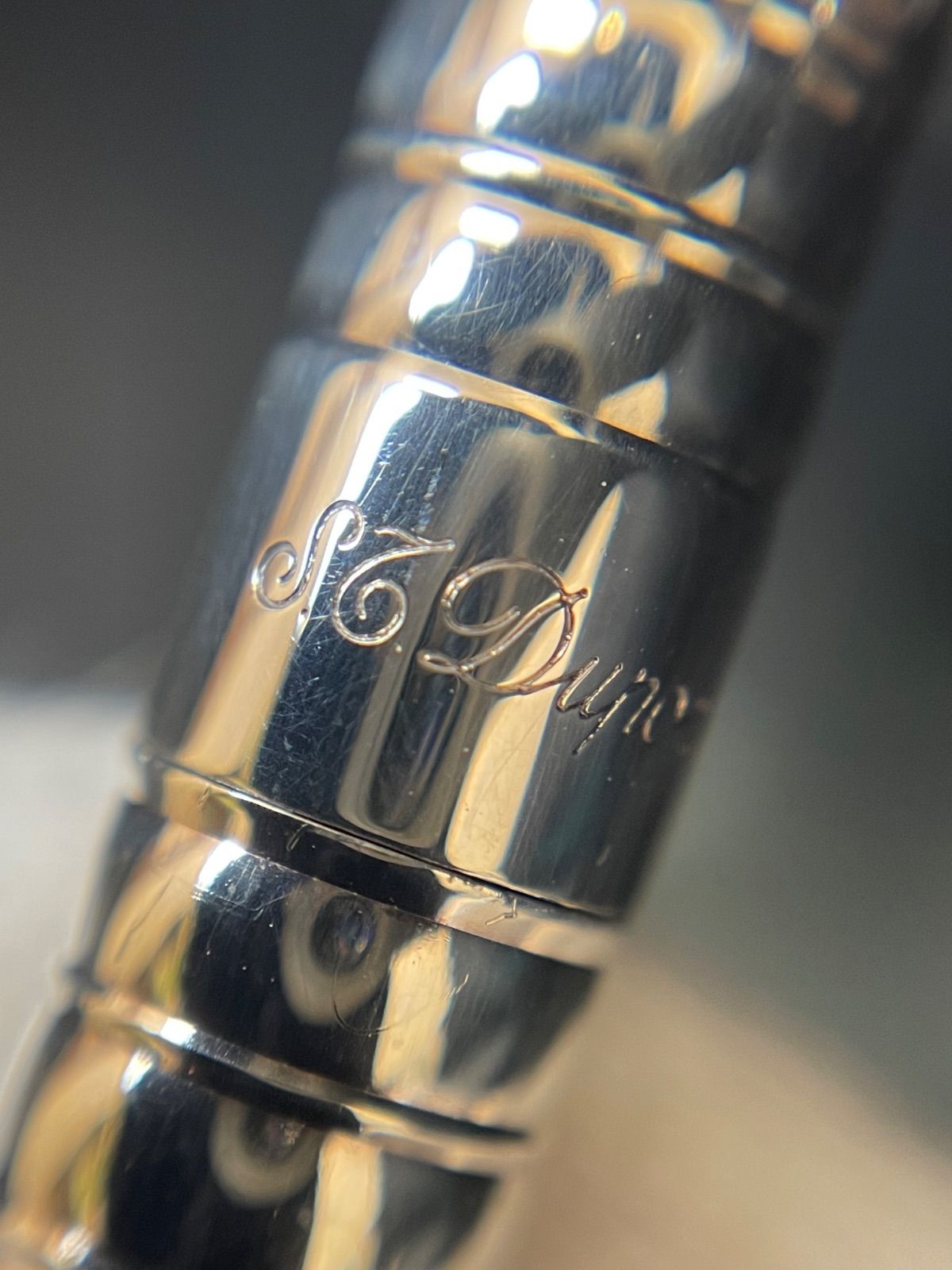 繰り出し式ボールペン シルバー