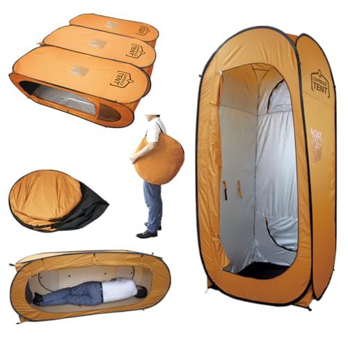 絶対必見! 3WAYで使用 非常用一人テント カプセルテント CAPSULE TENT BR-988