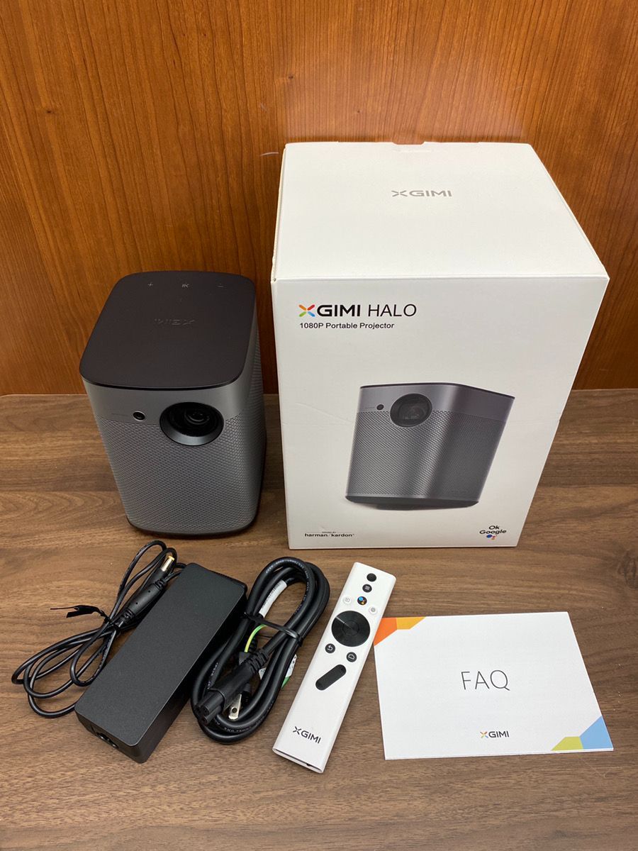 未使用品 XGIMI Halo 1080P ポータブルプロジェクター WK03A XGIMI◇プロジェクター HALO WK03A : セカンドストリートYahoo!店