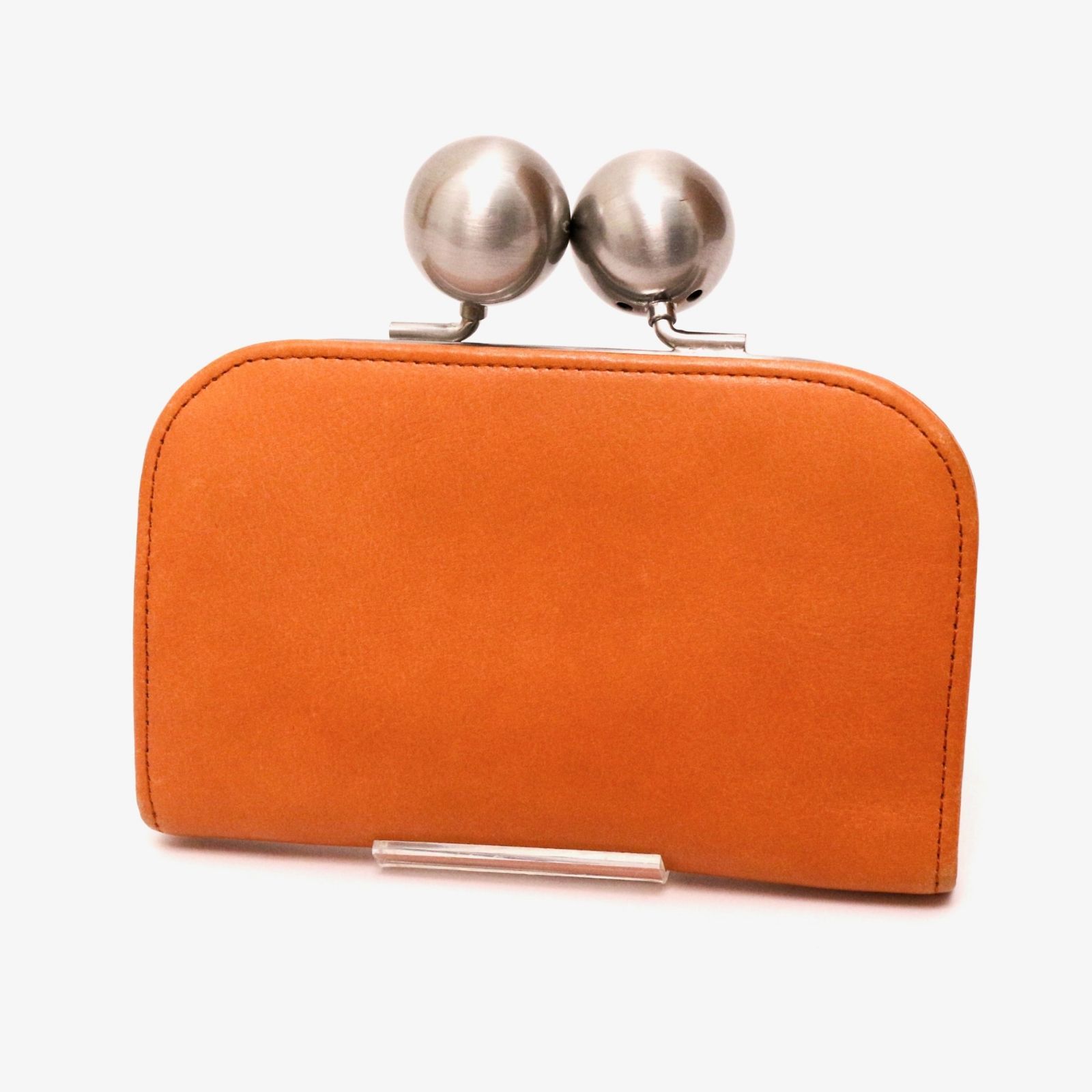 カワカワ折り財布ウォレット folded wallet がま口 レザー 本革 【公式