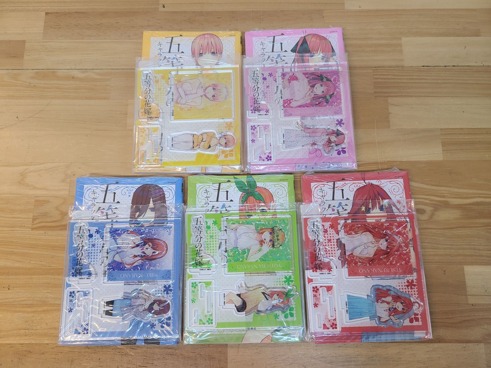 五等分の花嫁 キャラクターブック 全5巻 TSUTAYA 春場 ねぎ E2692-001 13