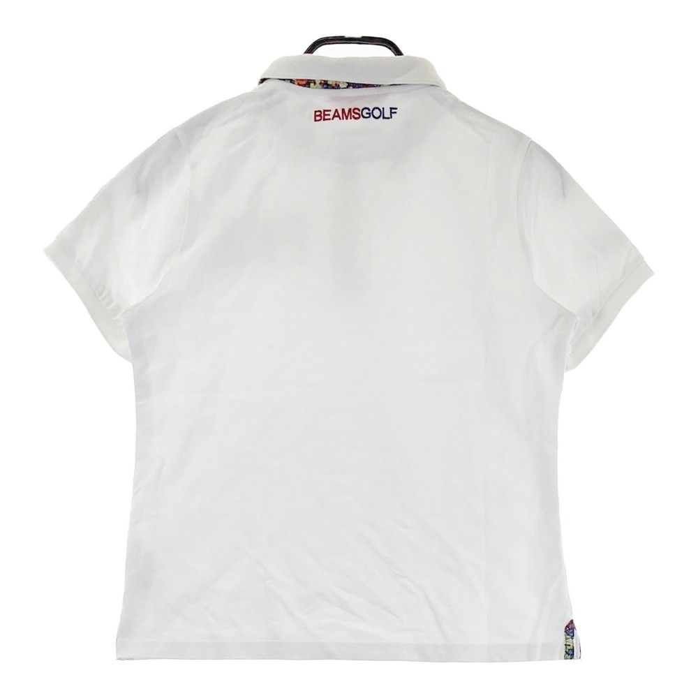 新品BEAMS BEAMS GOLF ビームス ゴルフ ポロシャツ ホワイト 白 M
