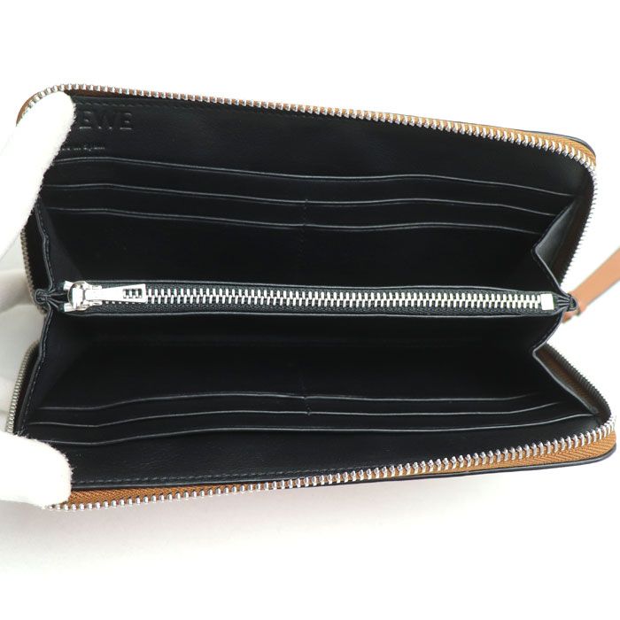 ロエベ LOEWE パズル 長財布 ラウンドファスナー ブラック