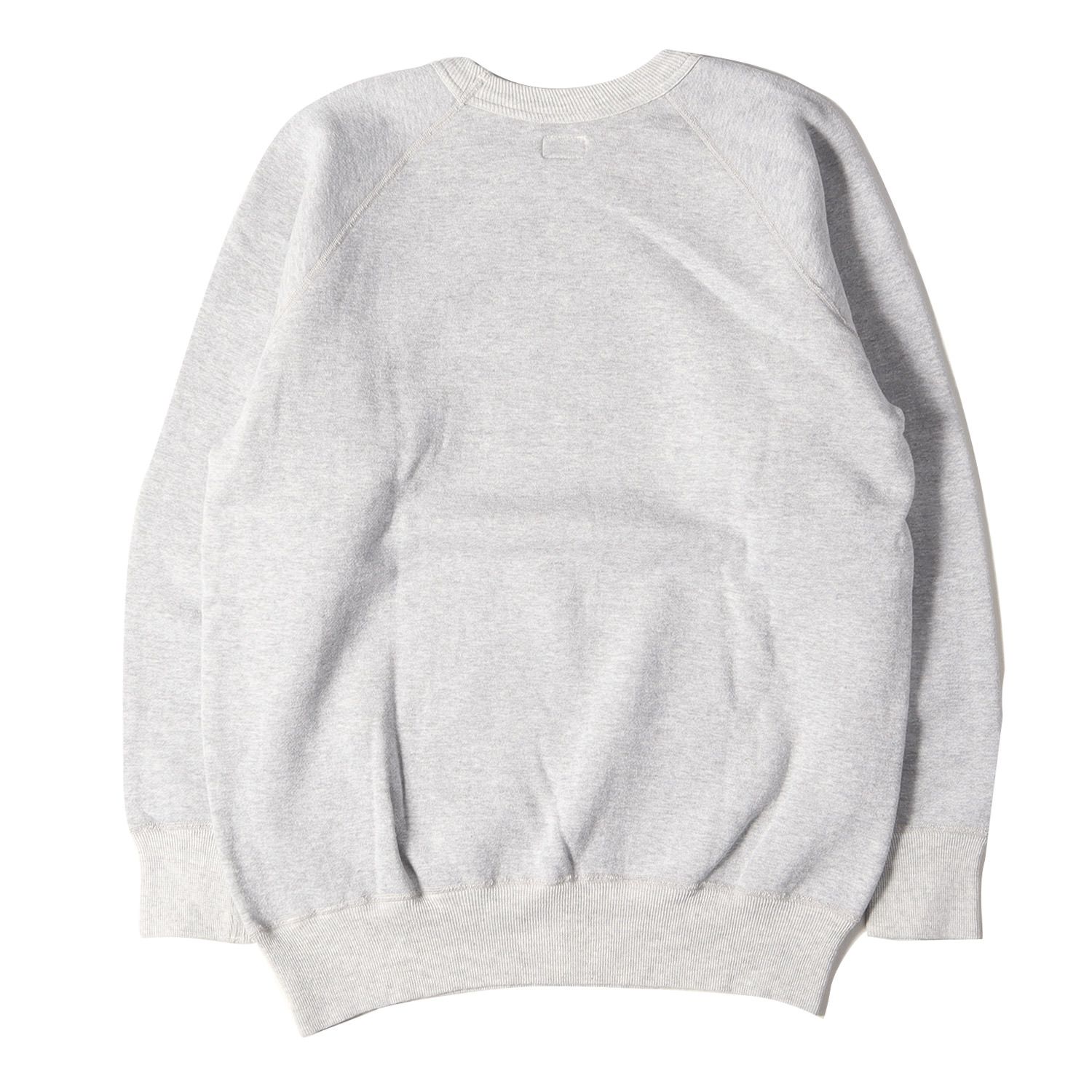 美品 DUBBLE WORKS ダブルワークス スウェット ミリタリー フロッキー 