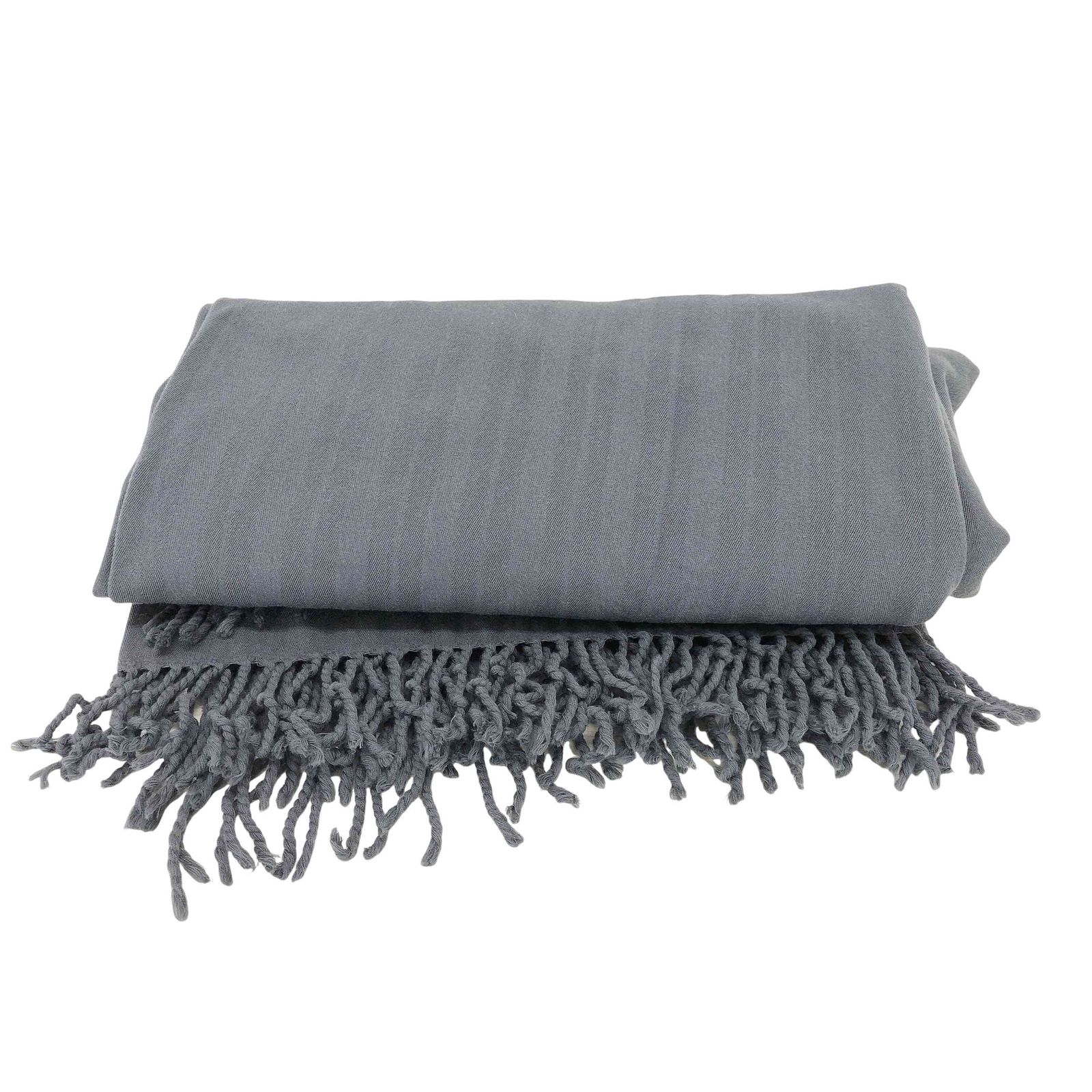 ファクトタム FACTOTUM 大判ストール ヘリンボーン メンズ 表記無