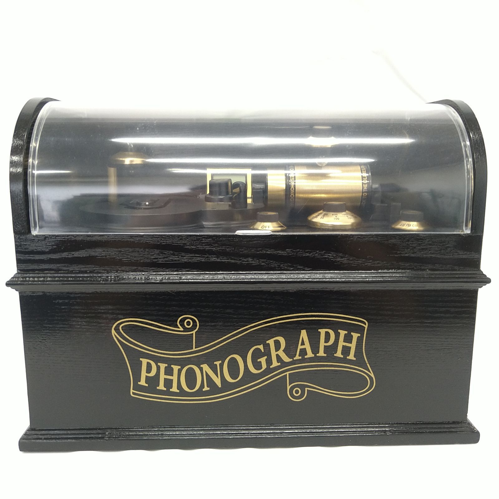 PHONOGRAPH 蓄音機型 CDプレーヤー ラジオ エンポリオ PHONOGRAPH 蓄音機型 CDプレーヤー ラジオ エンポリオ