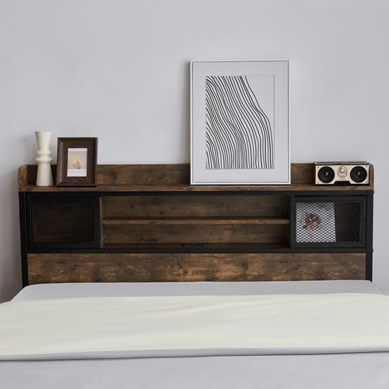 ヴィンテージ風 アイアンベッド