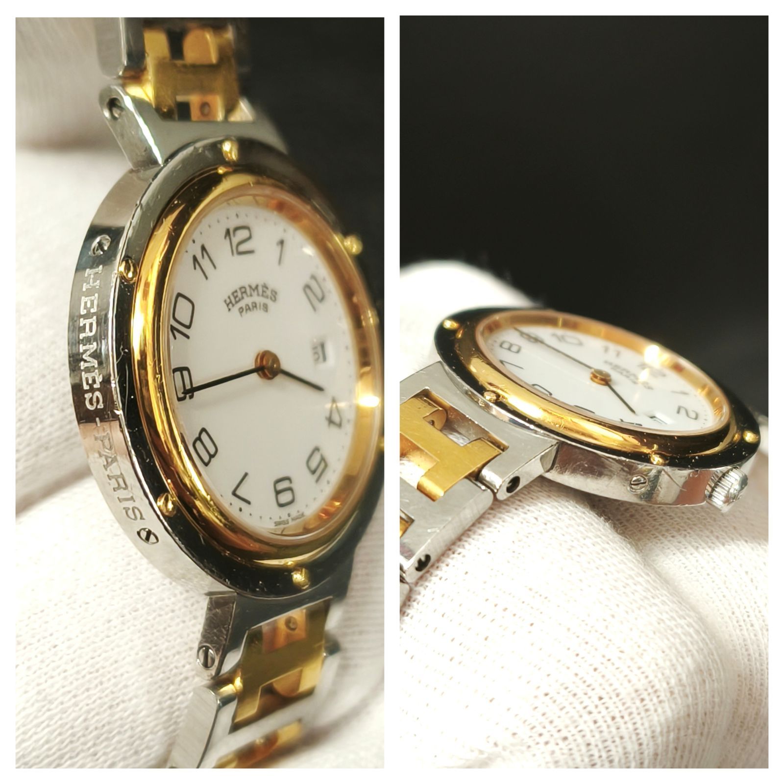 稼働品 1981年 廃盤希少】エルメス HERMES クリッパー ボーイズ