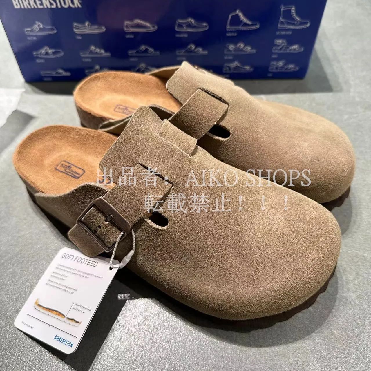 ビルケンシュトック BIRKENSTOCK ボストン レギュラーフィット レザーサンダル ソフトフットベッド Boston スエードミュール  レディース メンズ ビ ルケン シュトック ラウンドトゥ スライドバックル トープ ベージュTapue - メルカリ