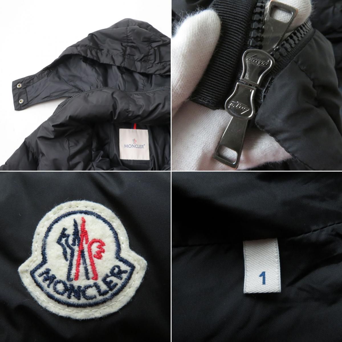 良品☆MONCLER モンクレール FLAMMETTE フラメッテ 18年製 ロゴ 