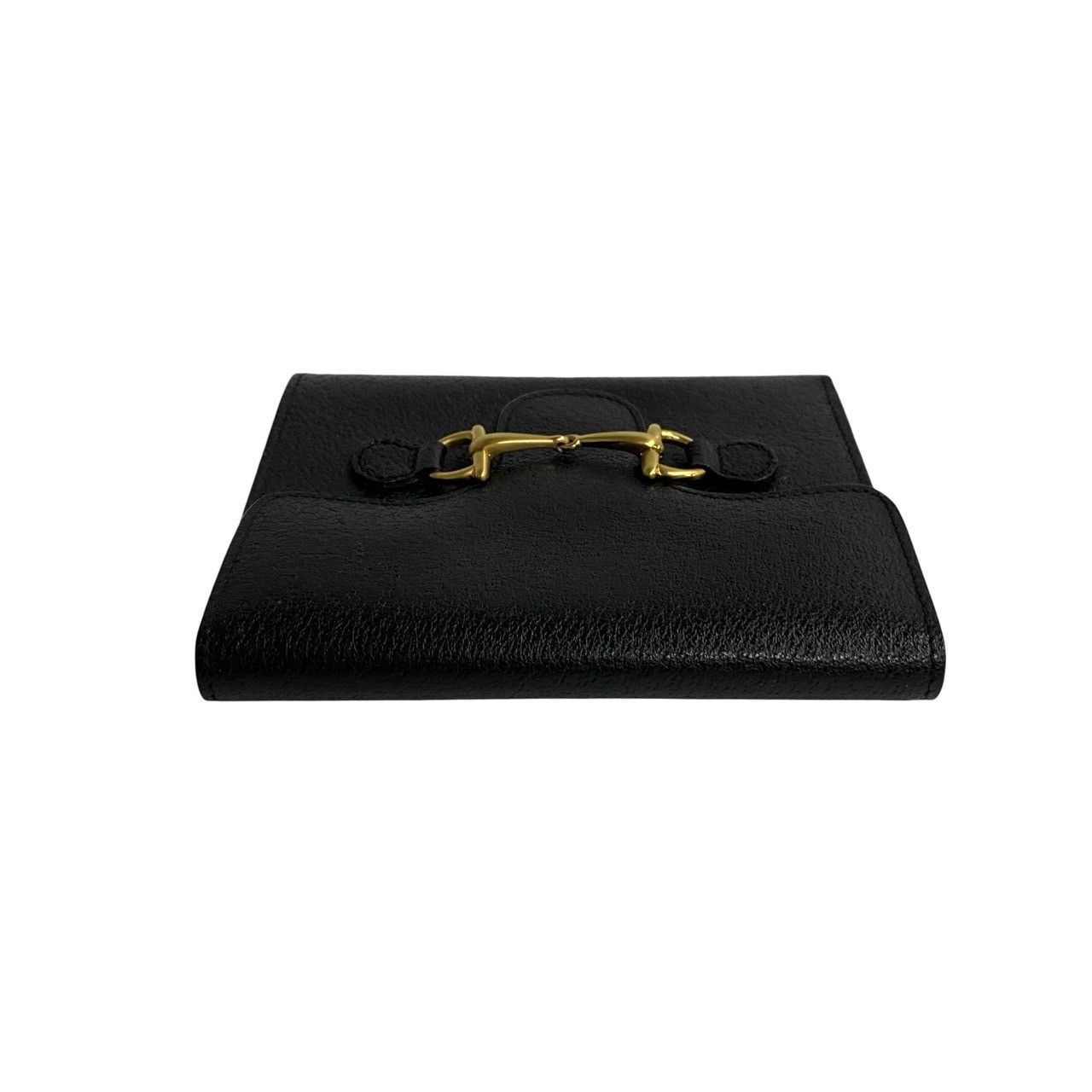 ほぼ未使用 希少品 箱付き GUCCI グッチ ホースビット 金具 レザー 本 